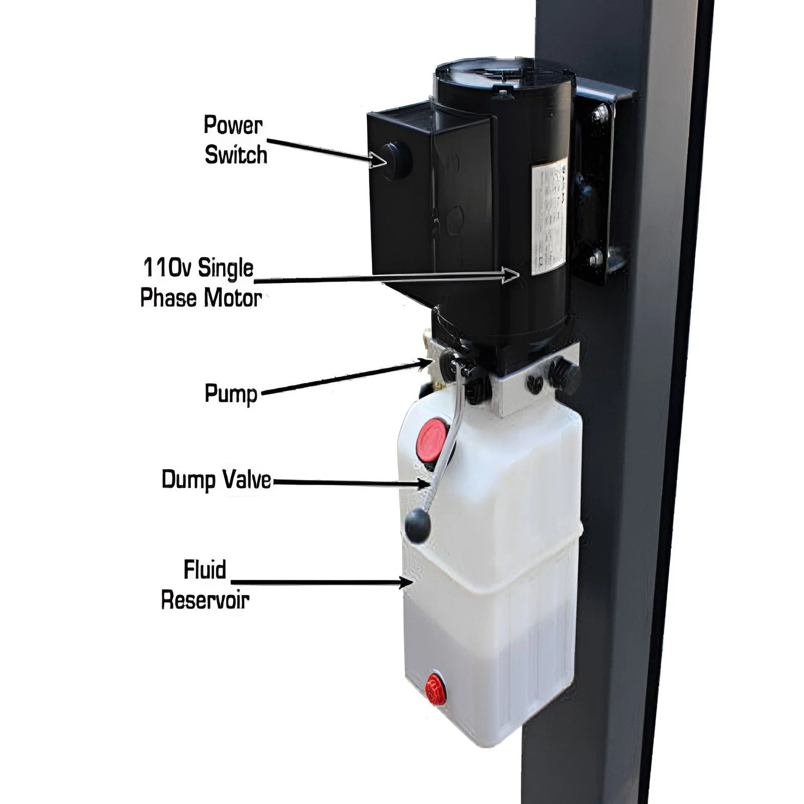 Atlas 408SL 8,000 lb Super Deluxe Portable 4-Post Lift
