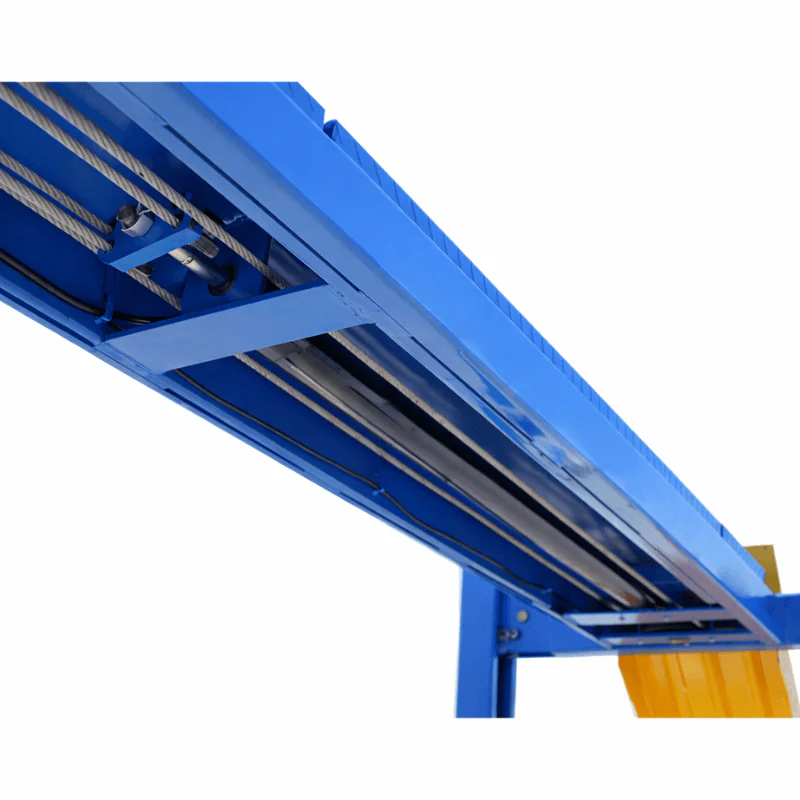 Atlas 414A 14,000 lb 4-Post Alignment Lift with Adjustable Turntables and Built-In Slip Plates
