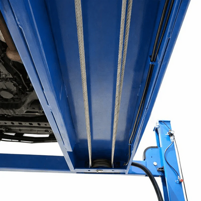 Atlas 414A 14,000 lb 4-Post Alignment Lift with Adjustable Turntables and Built-In Slip Plates