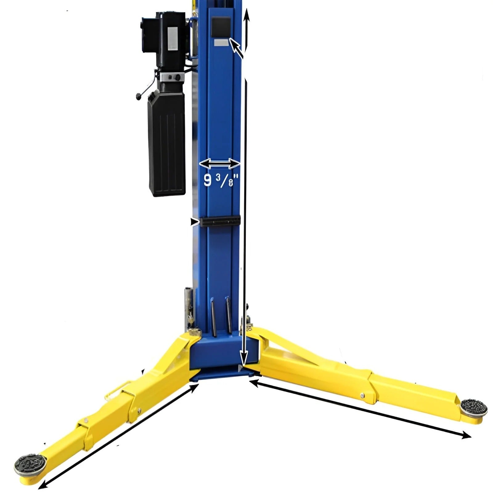 Atlas 9OHSC 9,000 lb Overhead 2-Post Lift