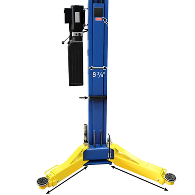Atlas 9OHSC 9,000 lb Overhead 2-Post Lift