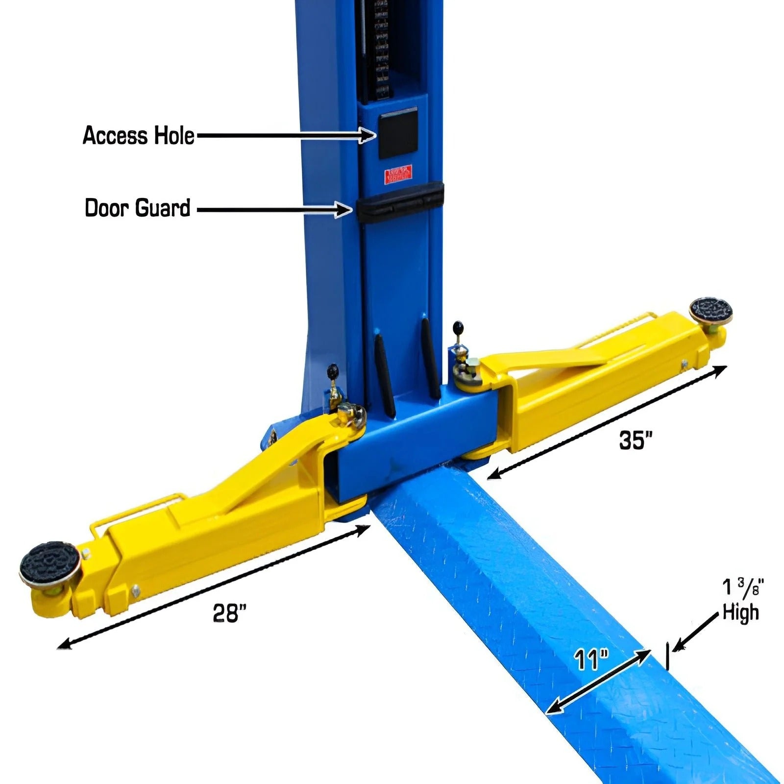Atlas BP10000X 10,000 lb Baseplate 2-Post Lift