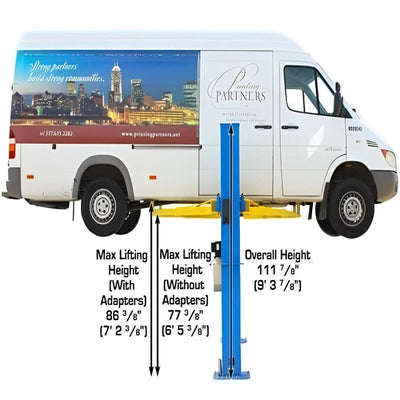 Atlas BP10000X 10,000 lb Baseplate 2-Post Lift