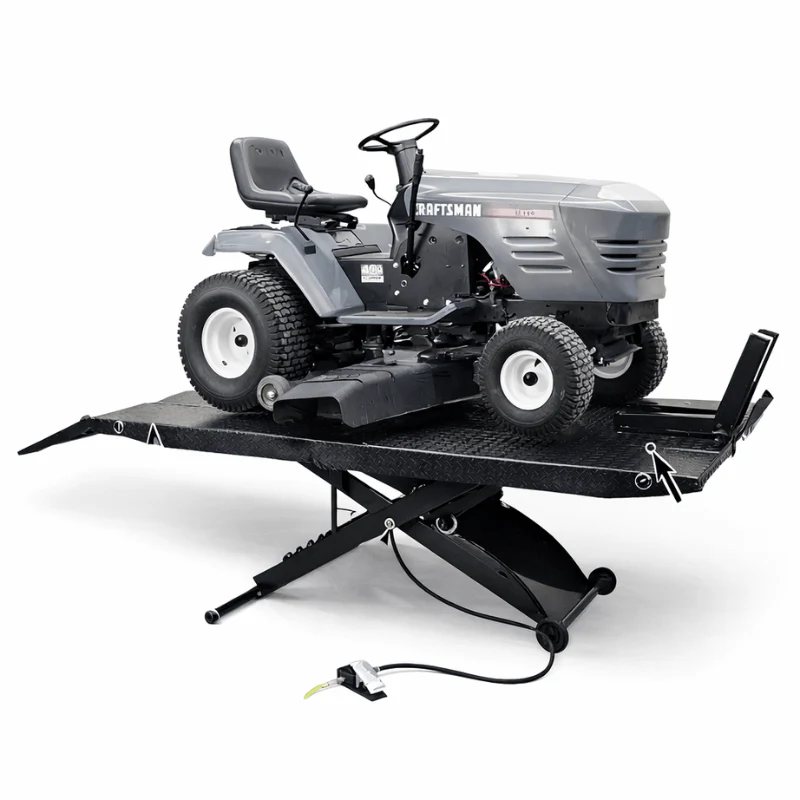 Atlas CycleLift XLT Motorcycle and ATV Lift with Extended Platform and 1,000 lb Capacity