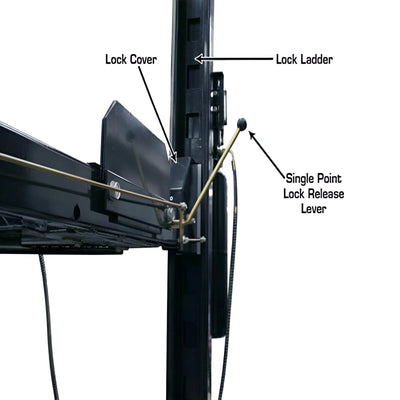 Atlas Garage PRO8000 8,000 lb 4-Post Lift