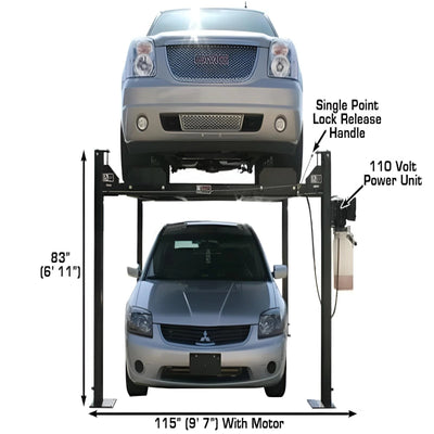 Atlas Garage PRO8000 8,000 lb 4-Post Lift