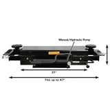 Atlas Garage PRO 8000EXT 4-Post Lift with RJ35 Sliding Bridge Jacks Combo (8,000 lb Capacity)