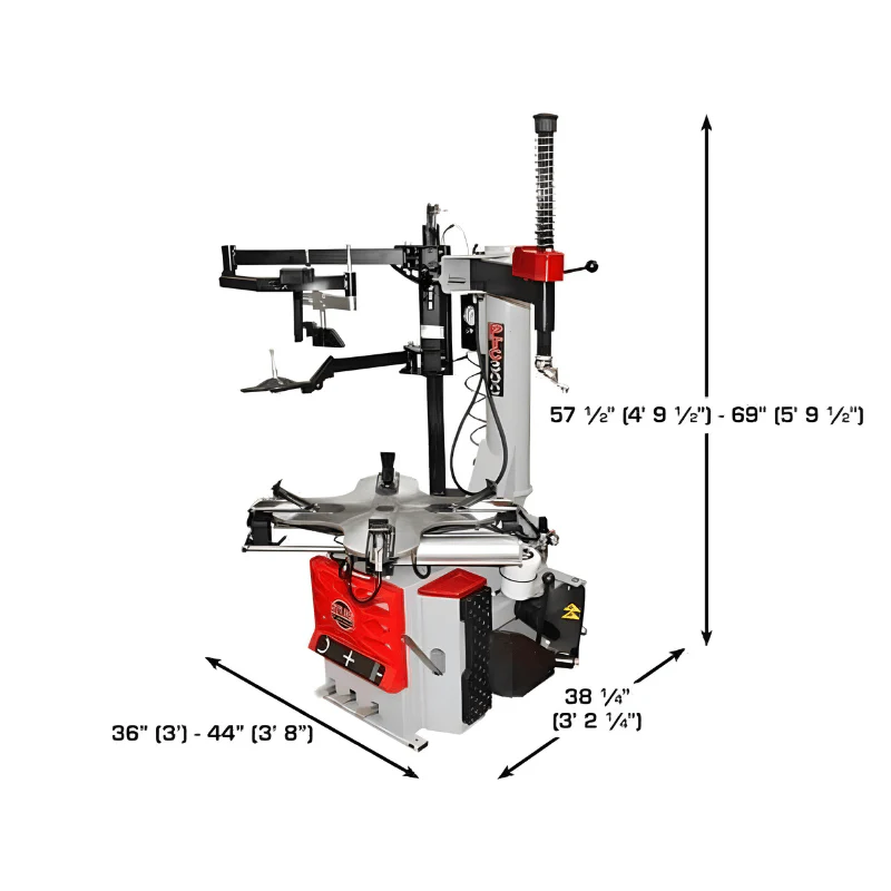 Atlas Platinum PTC300 Rim Clamp Tire Changer with Assist Arm