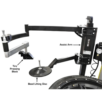 Atlas Platinum PTC300 Rim Clamp Tire Changer with Assist Arm