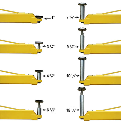 Atlas PVL10 ALI Certified 10,000 lb Overhead 2-Post Lift