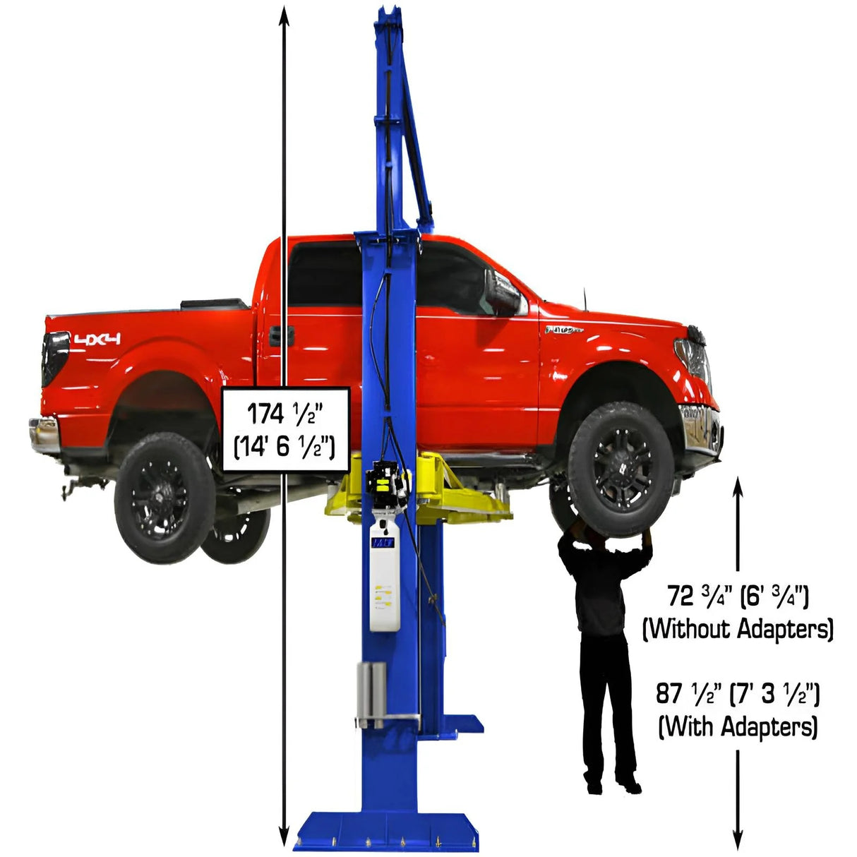 Atlas PV15PX 15,000 lb Overhead 2-Post Lift