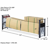 Atlas PVL9BP 9,000 lb ALI Certified Baseplate 2-Post Lift