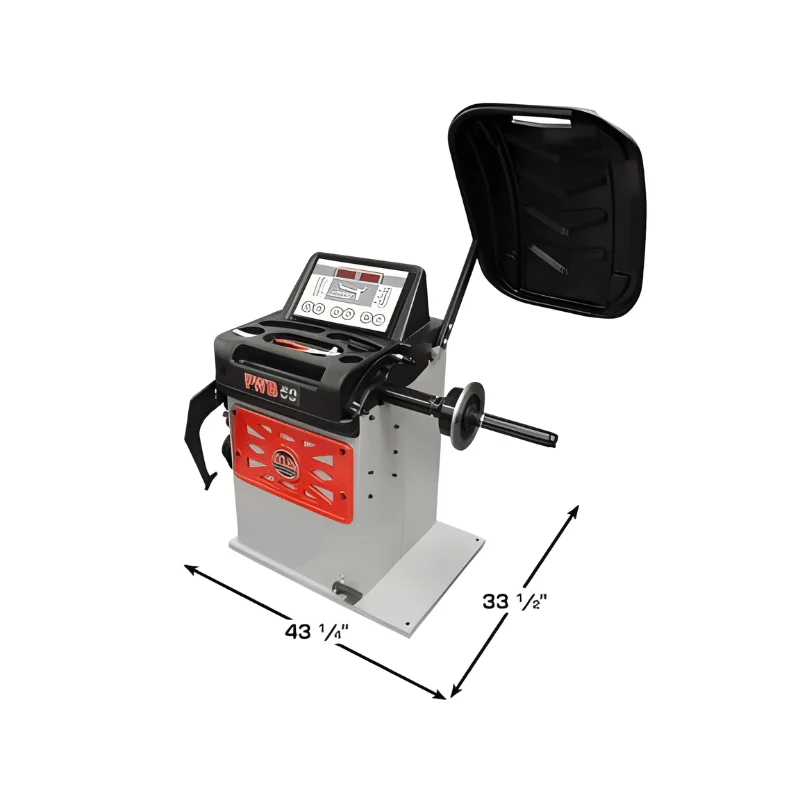 Atlas TC229 Rim Clamp Tire Changer and Platinum PWB50 Wheel Balancer Combo