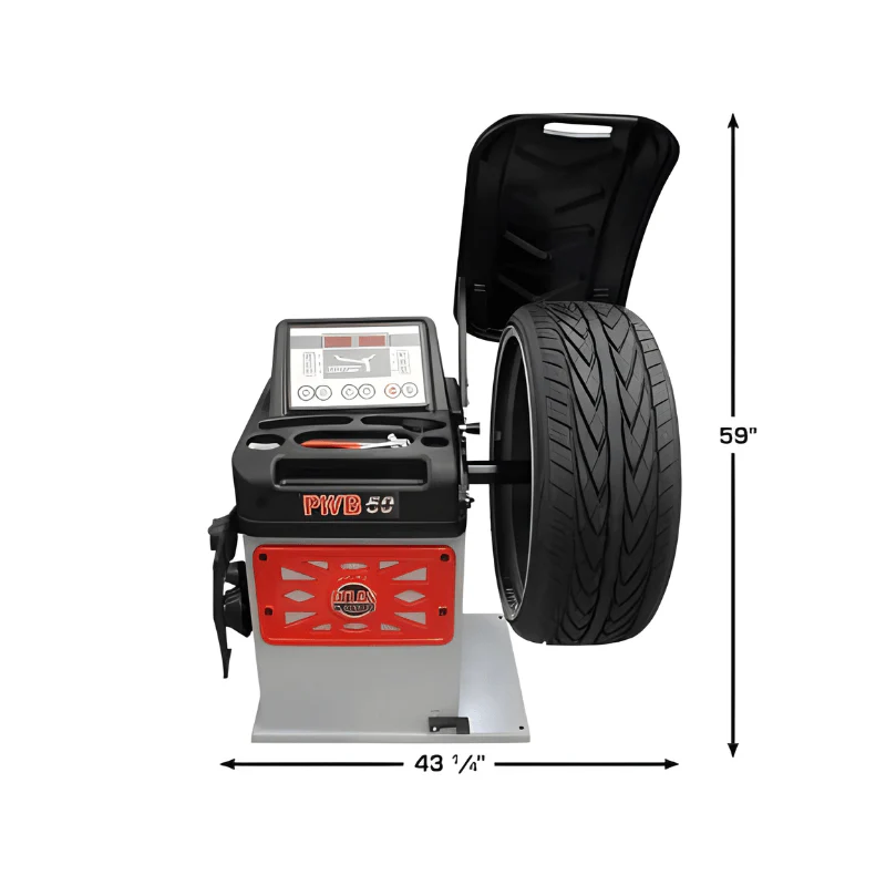 Atlas TC229 Rim Clamp Tire Changer and Platinum PWB50 Wheel Balancer Combo