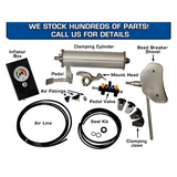 Atlas TC229LH Rim-Clamp Tire Changer with Left-Hand Assist Arm