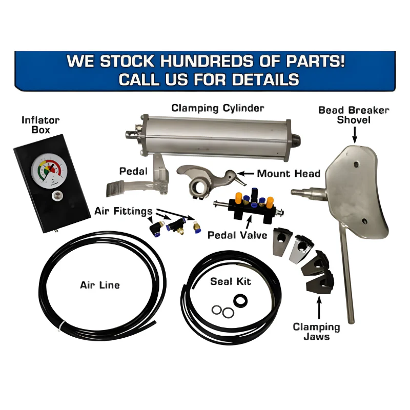 Atlas TC229LH Rim-Clamp Tire Changer with Left-Hand Assist Arm