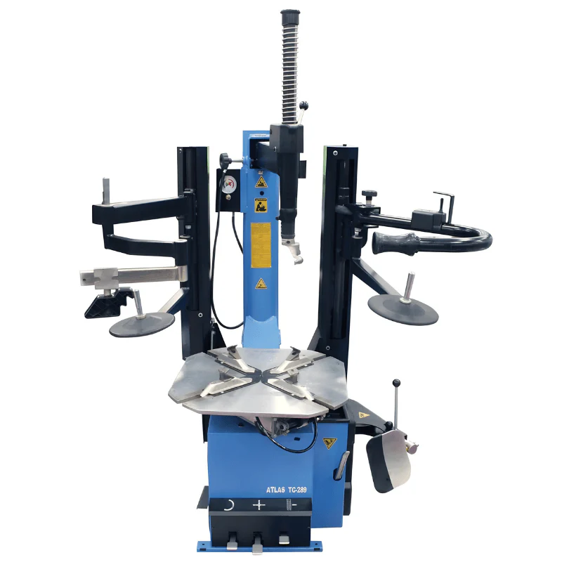 Atlas TC289 Tire Changer with Dual Assist Arm System for Low-Profile and Run-Flat Tires