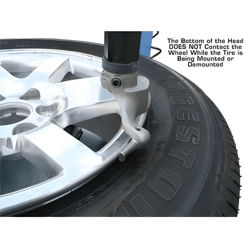 Atlas TC289LH Extra Large Rim Clamp Tire Changer with Left-Hand Assist Arm System for SUV and Truck Tires