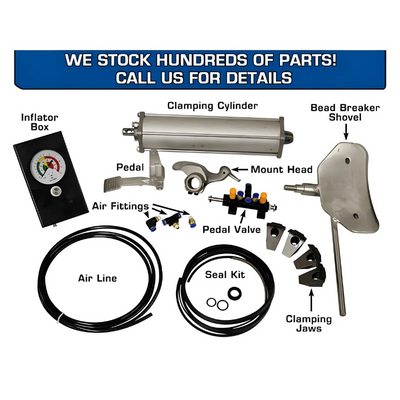 Atlas TC755EZ Tilt-Back Rim Clamp Tire Changer with E-Z Assist Arm System