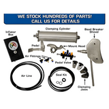 Atlas TC755EZ Tilt-Back Rim Clamp Tire Changer and WB49-2 PRO Wheel Balancer Combo