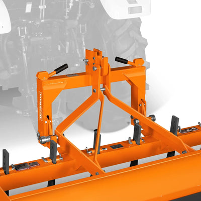 MechMaxx 72" Box Blade Scraper with 6 Shanks, 3-Point Hitch, Model BB72