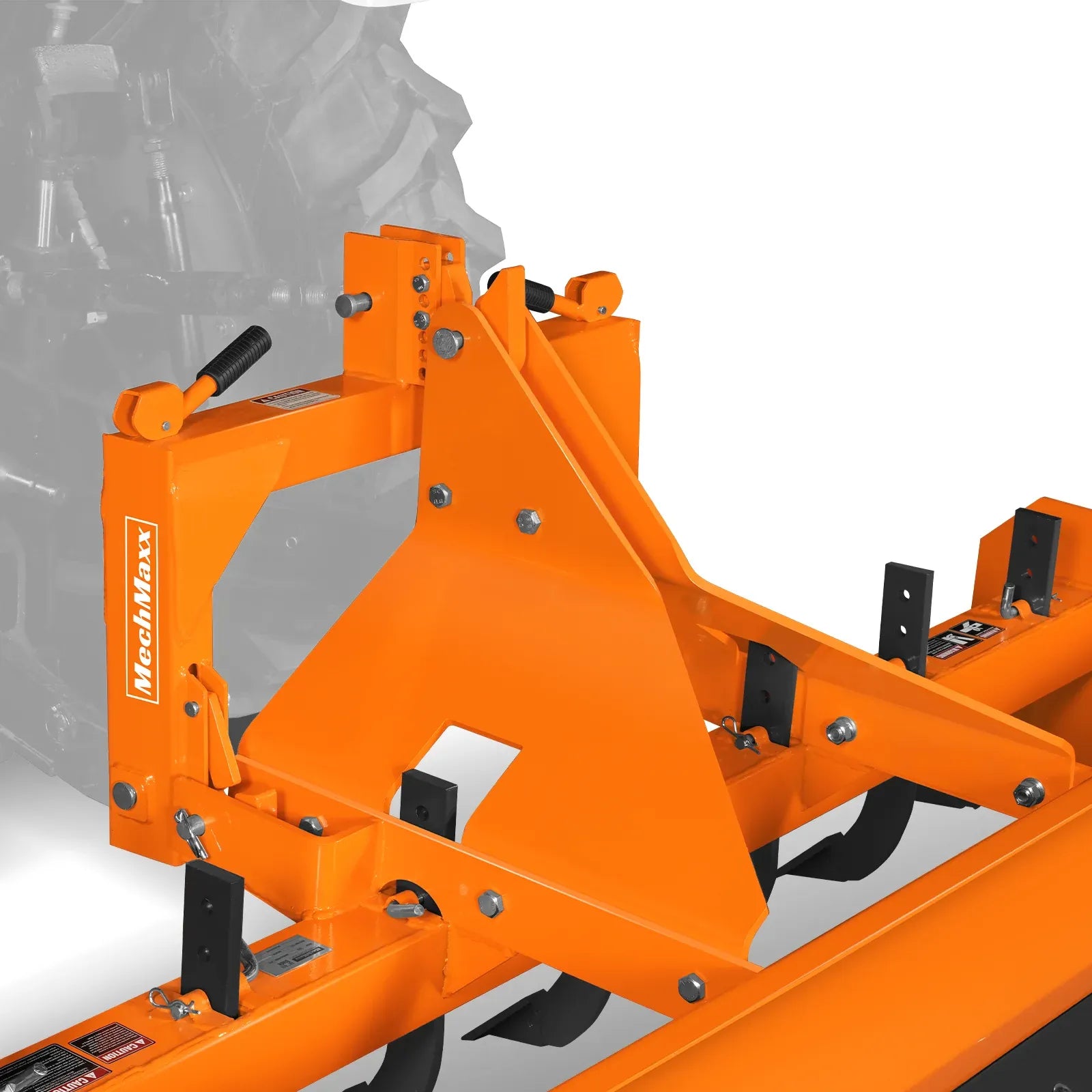 MechMaxx 84" Box Blade Scraper with 7 Shanks, 3-Point Hitch, Model BB84