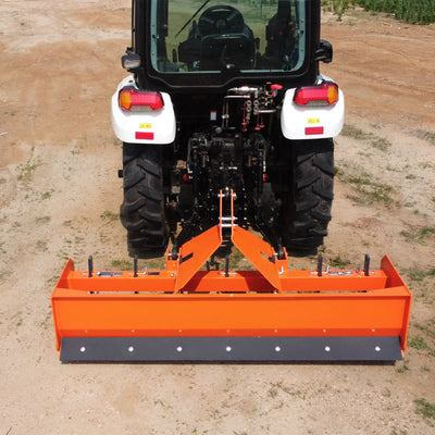 MechMaxx 84" Box Blade Scraper with 7 Shanks, 3-Point Hitch, Model BB84