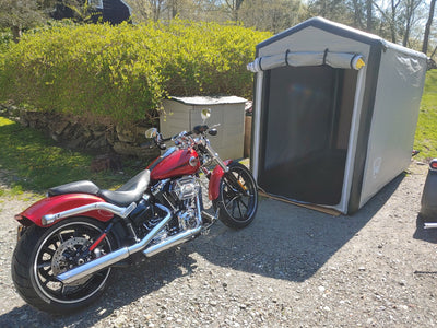 CarCapsule 9 ft Bike ShowCase Outdoor Cover - BBSHO9