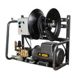 BE Power Equipment Electric Pressure Washer 2,000 PSI 4.0 GPM Wall Mount with Baldor Motor and Centurion Triplex Pump - X-2050FW1A