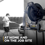 BE Power Equipment Electric Pressure Washer 2,000 PSI 3.8 GPM Wall Mount Hot Water Capable 230V with Baldor Motor and General Triplex Pump - X-2050FW1GENHT - view 9