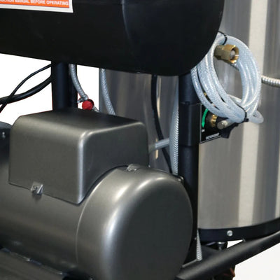 BE Power Equipment Hot Water Electric Pressure Washer 1000 PSI 2.0 GPM General T9051EBF Triplex Pump - 1250