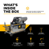 BE Power Equipment 4,000 PSI 8.2 GPM Cold Water Gas Pressure Washer - B4024HETBGS
