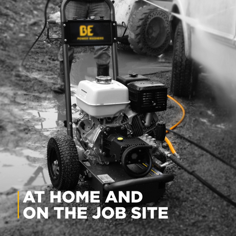 BE Power Equipment Gas Pressure Washer 4,200 PSI 4.2 GPM Cold Water with Honda GX390 Engine and CAT Triplex Pump - B4213HSJS - view 9