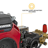 BE Power Equipment 4,200 PSI 8.5 GPM Cold Water Gas Pressure Washer - B4224HETBAS