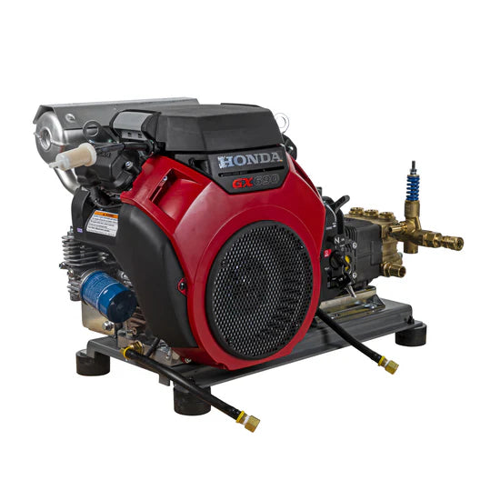 BE Power Equipment 4,200 PSI 8.5 GPM Cold Water Gas Pressure Washer - B4224HETBAS