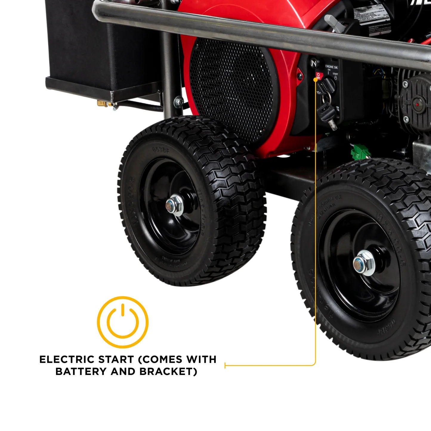 BE Power Equipment 5,000 PSI 5.0 GPM Cold Water Gas Pressure Washer - PE-5024HWEBCOM