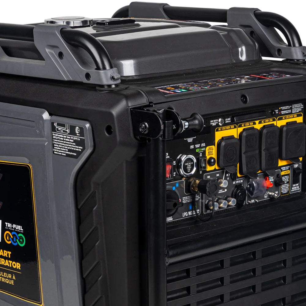 BE Power Equipment Tri-Fuel Digital Inverter Generator 10500W - BE10500IT
