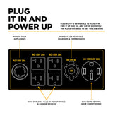 BE Power Equipment Tri-Fuel Digital Inverter Generator 10500W - BE10500IT