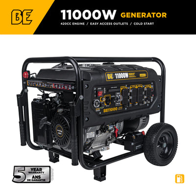 BE Power Equipment 11000W Portable Generator - BE11000