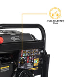 BE Power Equipment Tri-Fuel Generator 12500W - BE12500T