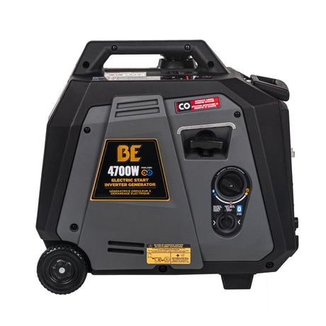 BE Power Equipment Dual Fuel Inverter Generator 4,700 Watt Gasoline and Propane with Electric Start and CO Shutdown - BE4700ID - view 7