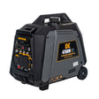 BE Power Equipment Dual Fuel Inverter Generator 4,700 Watt Gasoline and Propane with Electric Start and CO Shutdown - BE4700ID