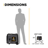 BE Power Equipment Dual-Fuel Digital Inverter Generator 7500W - BE7500ID