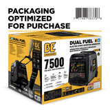 BE Power Equipment Dual-Fuel Digital Inverter Generator 7500W - BE7500ID