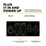 BE Power Equipment Dual-Fuel Digital Inverter Generator 7500W - BE7500ID