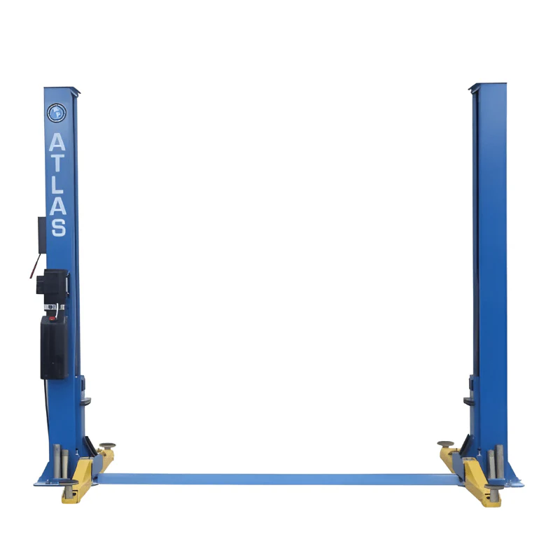 Atlas BP8000 2-Post Lift and Lawn Mower Adapter Combo