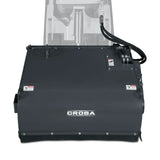 MechMaxx 40" Working Width Box Broom Sweeper Attachment for Mini Skid Steer - Model BS40