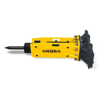 MechMaxx 300 ft-lbs Hydraulic Concrete Breaker Hammer Attachment for Mini Skid Steer