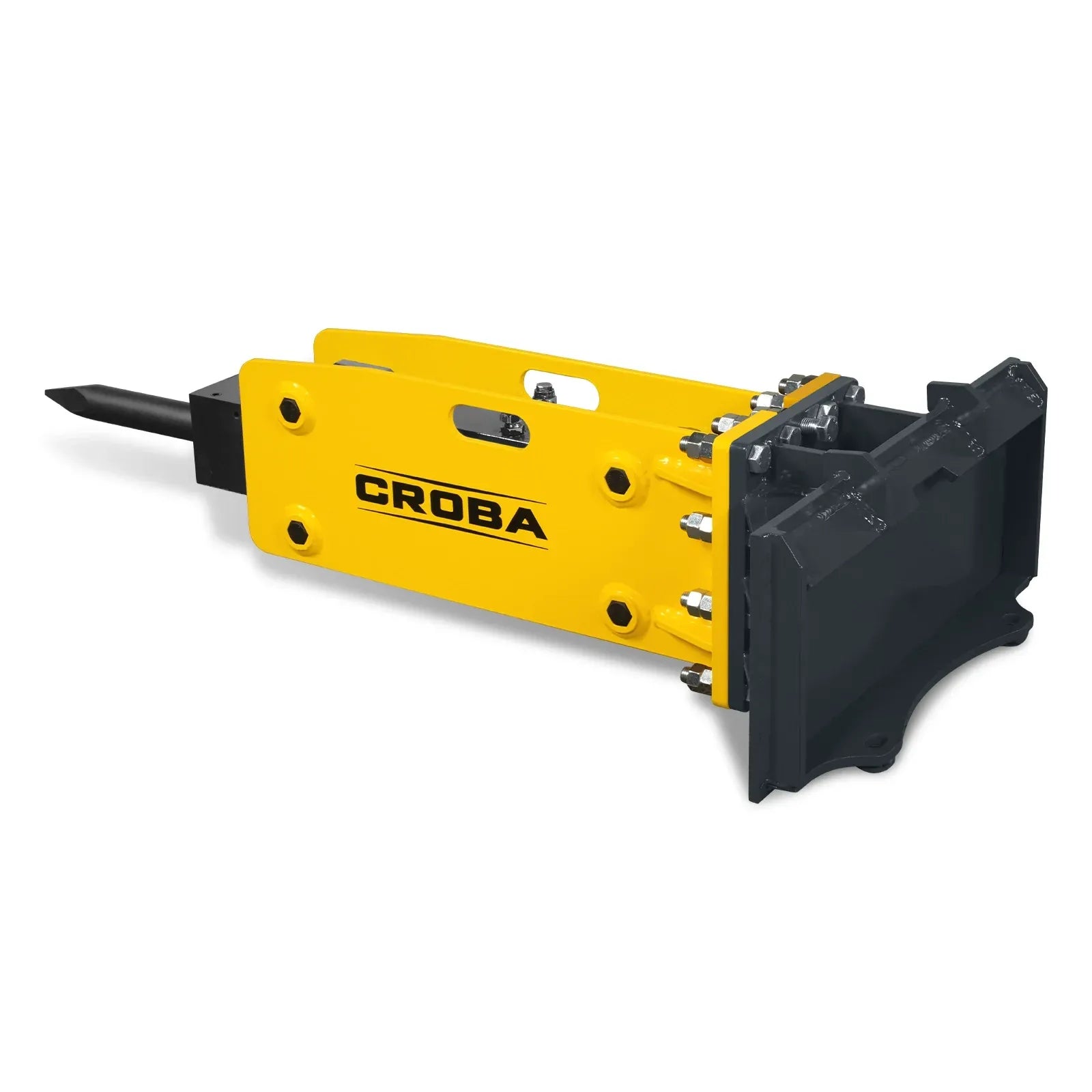 MechMaxx 300 ft-lbs Hydraulic Concrete Breaker Hammer Attachment for Mini Skid Steer