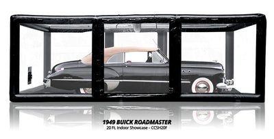 CarCapsule 20 ft ShowCase Indoor Black Cover - CCSH20